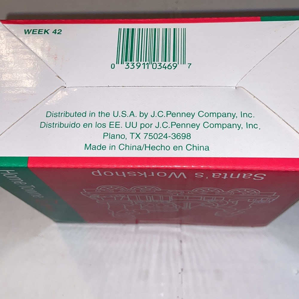 New in box vintage Home Towne Express 1998 Edition Santa's Workshop JC Penny car - Picture 4 of 11